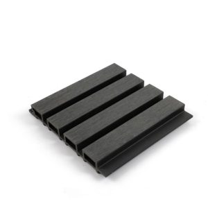 WALL PANEL WPC PARED CHARCOAL BLACK 2900X219X26MM