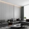 wall panel wpc pared light grey 2900x219x26mm