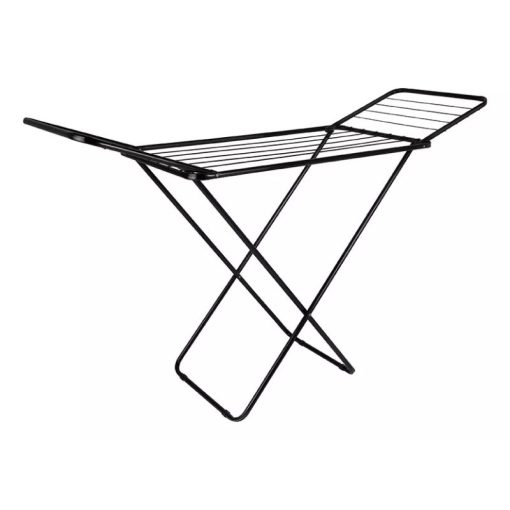 Tendedero Tender Plegable Con Alas Negro