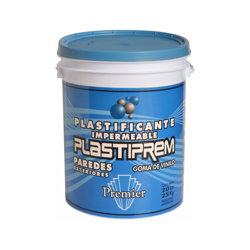 Plastificante Impermeable Paredes Premier Plastiprem 4 Lt