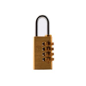 CANDADO BRONCE COMBINACION NUMERICA 30MM