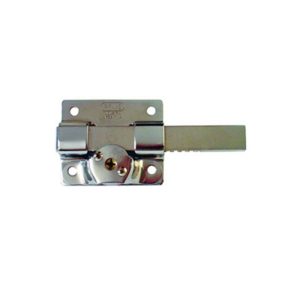 CERROJO 400 BARRA PASANTE LLAVE CRUZ CROMO