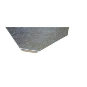 TAPA CURVA PLANA 90º 100MM ESP.0.7