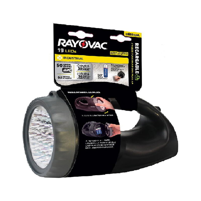 Linterna hibrida recargable 220v