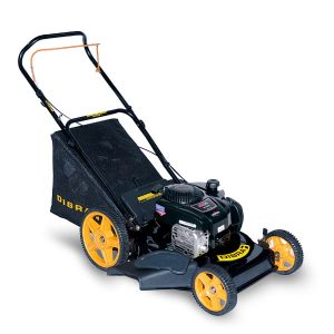 Cortadora De Cesped  20" De Corte Con Regulación De Altura (9 Posiciones) , Funcion 3 En 1 -Bolsa Recolectora / Trituradora / Salida Lateral- Ruedas Altas-Motor B&S 675Exi