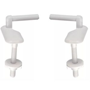 HERRAJES PLASTICO PARA ASIENTO INODORO PILAR