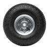 rueda neumática 4 telas 260x80mm eje 16mm llanta metalica