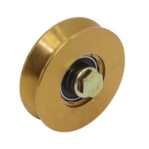 Rueda para portón corredizo 80 mm con bulón