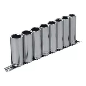 JUEGO TUBOS LARGOS 9PC ENCASTRE 1/2"