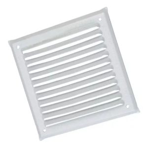REJA VENTILACION 20X20 ESMALTADA BLANCA