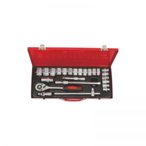 SET DE BOCALLAVES Y ACC. CRV  24 PZS 1/2"           