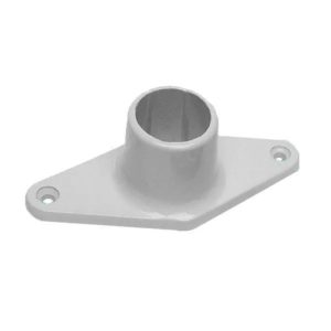 Soporte curvo alum pint Blanco