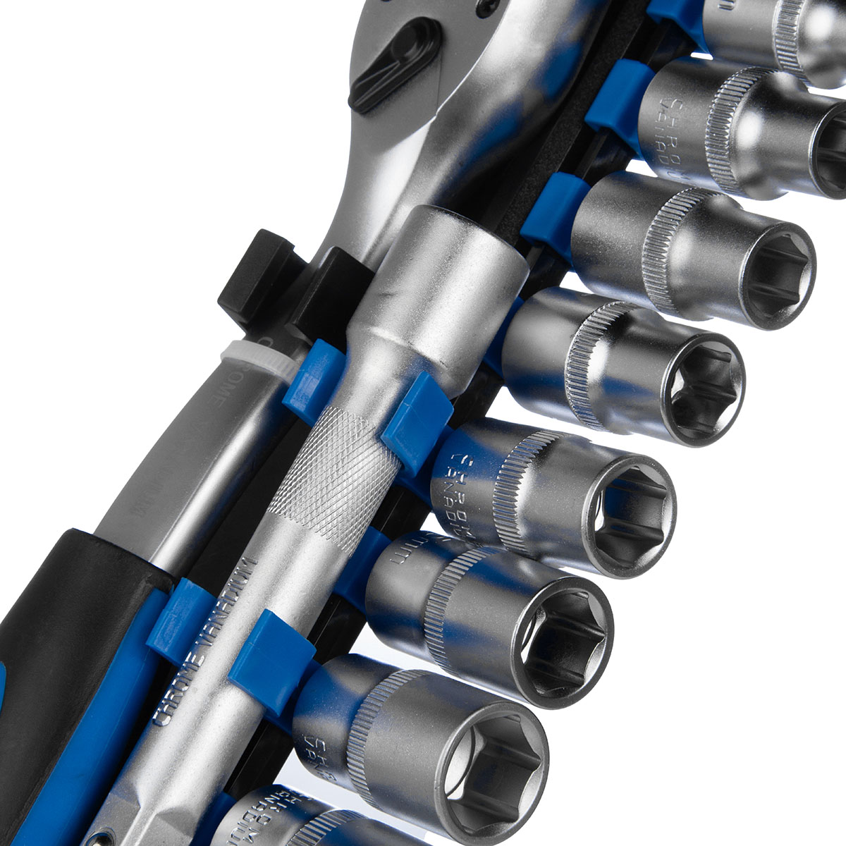 Set Bocallaves Con Crique Y Extension 12Pzs 1/2" (10-24Mm) - Imagen 2