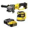 COMBO INALAMBRICO AMOLADORA + LIJADORA 20V STANLEY