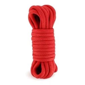 SOGA ELASTICA 5 MM X MT.ROJA Y NEG
