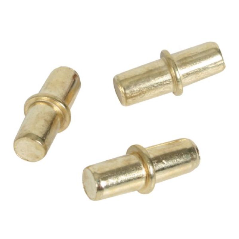 SOPORTE PARA ESTANTE 5/5 DORADO X U.