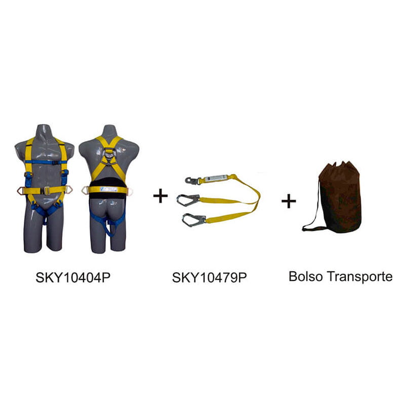 ARNES BOLSO PARA KIT 1 (Arnes SKY10404P, Cabo de amarre SKY10479P, Bolso p/transporte)