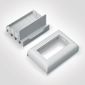 UNICANAL MODULO  PARA FACEPLATE CON SEPARADOR
