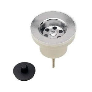 SOPAPA DE PVC CON REJA DE ACERO INOXIDABLE X 40