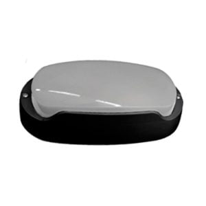 TORTUGA P/LAMPARA LED IP65 NEGRA POLICARBONATO (B8)