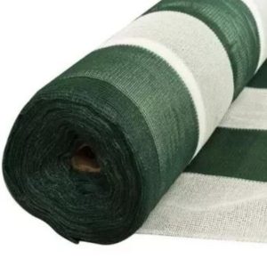 Media Sombra 80% Verde y Blanco 13Kg. 2 X 50 Mts