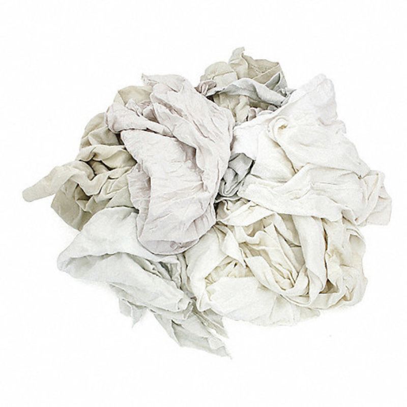 Trapo Remeras Color Blanco 100% Algodòn X 10 KG. (PREMIUM)