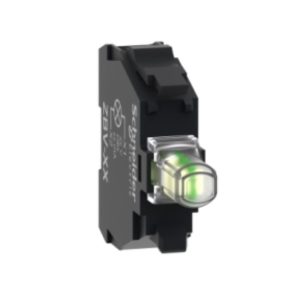 Bloque Luminoso Led Blanco Para Cabezal de 22mm 24V AC/DC